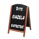 Holzrahmen / Kreidetafel /Holzaufsteller