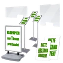 Desinfektionsständer / Hygieneschutz